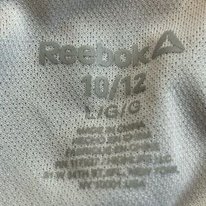 Kids shorts size 10/12 black and white athletic